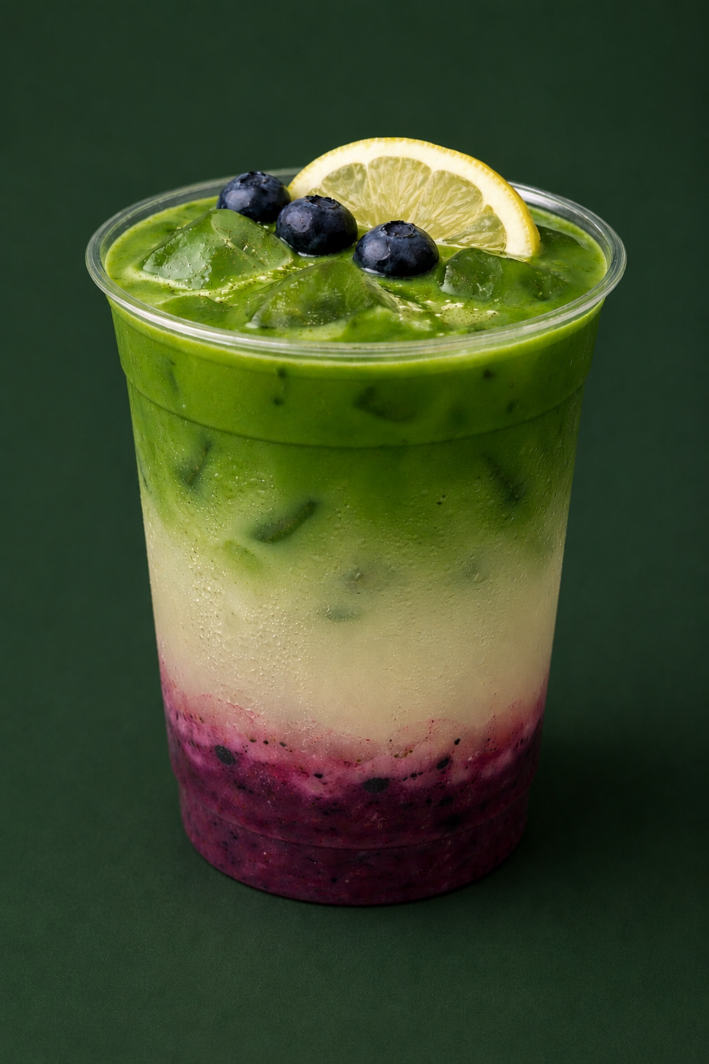 Blueberry Matcha Lemonade